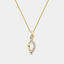 1/4 Carat Teardrop Lab-Grown Diamond Pendant
