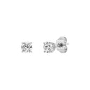 1/2 Carat Lab-Grown Diamond Round-Shaped Classic Solitaire Studs