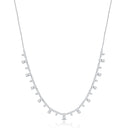 2 Carat Lab-Grown Diamond Fringe Drop Necklace