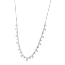 2 Carat Lab-Grown Diamond Fringe Drop Necklace