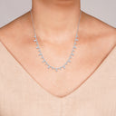 2 Carat Lab-Grown Diamond Fringe Drop Necklace