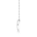Itsy Bitsy 1/10 Carat Open Heart Diamond Pendant Necklace
