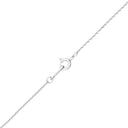 Itsy Bitsy 1/4 Carat Infinity Cross Pendant Necklace