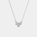 1/4 Carat 3-Stone Lab-Grown Diamond Necklace