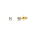 1/4 Carat Lab-Grown Diamond Round-Shaped Classic Solitaire Studs