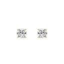 1 Carat Lab-Grown Diamond Round-Shaped Classic Solitaire Studs