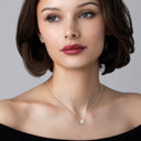 Itsy Bitsy 1/6 Carat Filled Heart Diamond Pendant Necklace