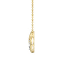 1/2 Carat Lab-Grown Diamond Graceful Embrace Solitaire Necklace