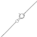 1/4 Carat Lab-Grown Diamond Polished Framed Cross Pendant in Brass
