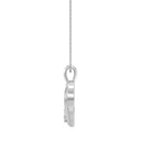 1/5 Carat Lab-Grown Diamond Polished Sweetheart Pendant