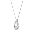 1/2 Carat Lab-Grown Diamond Minimalist Teardrop Pendant