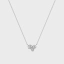 Itsy Bitsy 1/4 Carat Trio Cluster Lab-Grown Diamond Pendant
