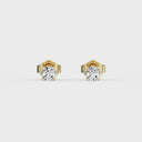 1/3 Carat Lab-Grown Diamond Round-Shaped Classic Solitaire Studs