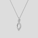 Itsy Bitsy 1/4 Carat Teardrop Lab-Grown Diamond Pendant