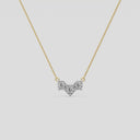 Itsy Bitsy 1/4 Carat 3-Stone Lab-Grown Diamond Necklace