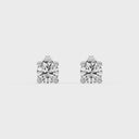 3/4 Carat Lab-Grown Diamond Round-Shaped Classic Solitaire Studs