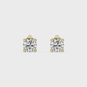3/4 Carat Lab-Grown Diamond Round-Shaped Classic Solitaire Studs